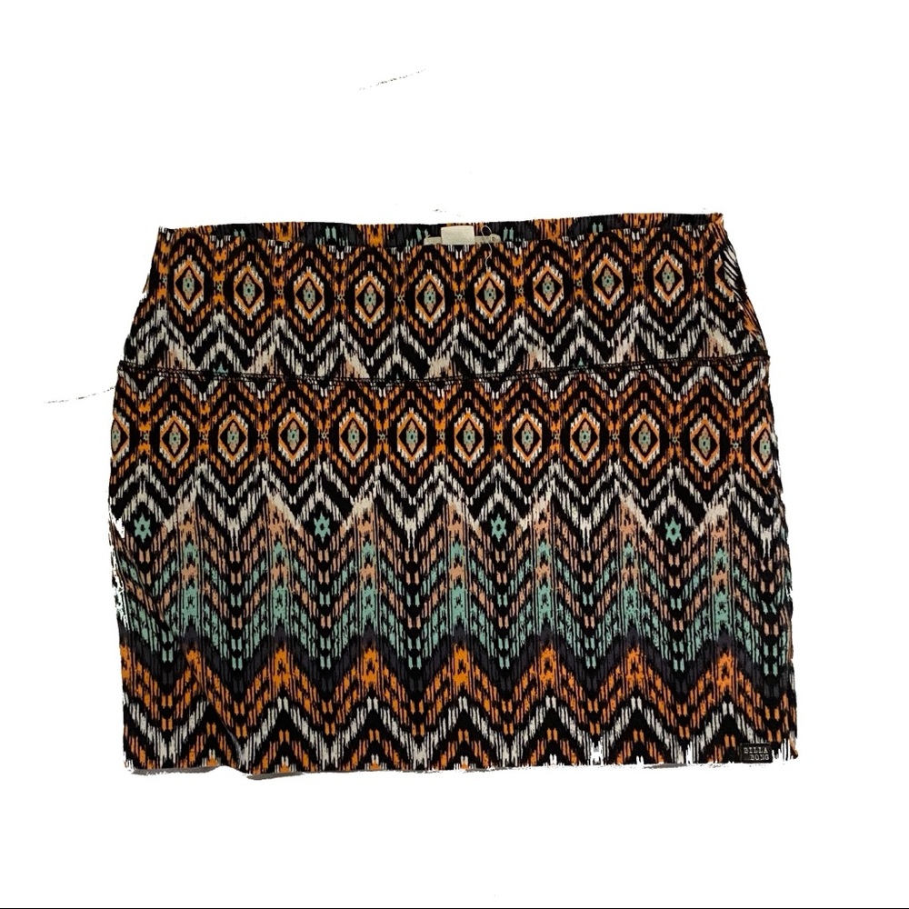Billabong Geometric Aztec Miniskirt